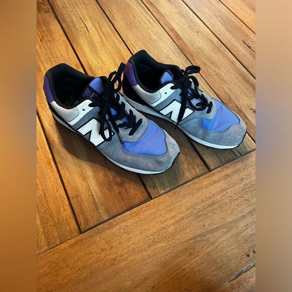 New Balance Gray and purple Sneakers; Size M 6.5 NWOT! OR Women Size 8.0 - Picture 7 of 10